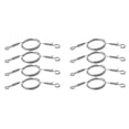 thumbnail image 1 of 8 Pcs Kit de Fil de Suspension Réglable 2M X 1.5mm - Corde en Acier Inoxydable Robuste, Supporte jusqu'à 60Lbs, 1 of 7