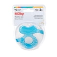 thumbnail image 5 of Teether Nuby Silicone Teethe-eez con cerdas y funda azul, 5 of 5