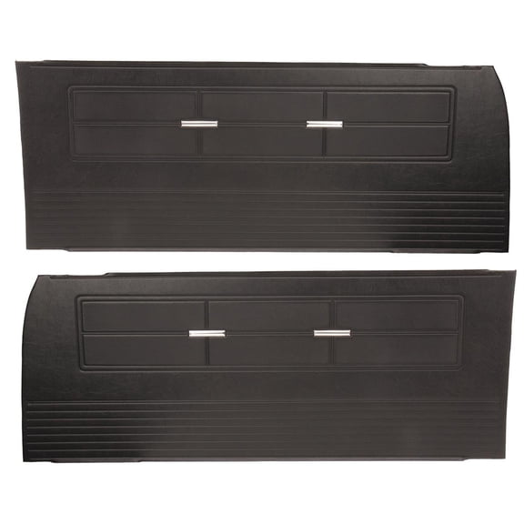 PUI 63XD55 Repro Inner Door Panels, 63 Chevy II/Nova, Blk