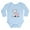Sky Blue, variant on CafePress - Kiniart Westie Warm Fu Long Sleeve Infant Bodysuit - Long Sleeve Cotton Baby Bodysuit