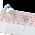 thumbnail image 5 of Cuarzo Rosa Protección Clavier Compatible Avec Macbook Air 13 Pouces Rtroclair Magie Clavier Avec Display & Touch Id, Antipoussire Silicone Prote, 5 of 5