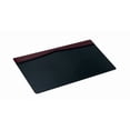 thumbnail image 1 of Dacasso Burgundy Leather 34"" X 20"" Top-Rail Desk Pad, 1 of 4