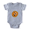 thumbnail image 1 of CafePress - Happy Orange - Cute Infant Baby Football Bodysuit, 1 of 1
