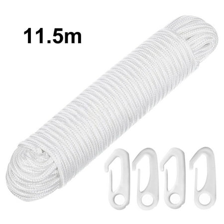 

Thickened Reusable Nylon Flag Rope With Hook Wear Resistant Flag-line Halyard