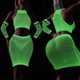 thumbnail image 3 of Lencería Sexy luminosa para mujer, Body Porno, trajes de cuerpo sin entrepierna, picardías de rejilla, ropa interior, trajes eróticos, nuevo, 3 of 5