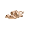 thumbnail image 5 of Women Open Toe O-Ring Accent Slingback Flat Sandal 18748, 5 of 6