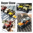 thumbnail image 5 of Bloques de construcción de vehículos todoterreno para niños, modelo de camión, jeep, todoterreno, ciudad técnica, MOC, Monster Trucks, juguetes de bloques para niños, 5 of 5