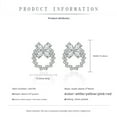 thumbnail image 3 of Vireellx Diamond Earrings for Women Clover Earrings Jewelry for Her Birthday Christmas Gifts, 3 of 11