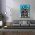 thumbnail image 4 of Epic Graffiti 'My Cat' by Dean Russo, Canvas Wall Art, 40"x54", 4 of 8