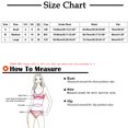 thumbnail image 3 of Bikinis for Women One Piece Hollow Out Bandage Swimsui Set Solid Color Sexy Show off Waist Bathing Suit, 3 of 9