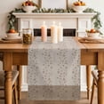 thumbnail image 2 of Table Runner 72 Inches Long for Kitchen Dining, Beige Pink Floral Dresser Scarf Farmhouse, Dining Table Decorations for Wedding/Parties, Spring Flowers 13 x 72 In, 2 of 8