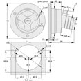 thumbnail image 5 of RV Fresh Water Locking Cap Spring and Seal Ring Design with Inlet Gravity Fresh Water Filling Hatch for Camping Trailer Gravity RV (Black), 5 of 5