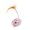 Purple, variant on NEXAVKPR Automatic Mice Toy for Cats Chasing Self Teaser Cats Toy Electric Mouse Interaction Cats Hunting Toy Dog Supply