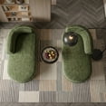 thumbnail image 7 of 80" Sleeper Sofa Couch, Convertible Deep Seat Corduroy Couch Bed for Living Room & Small Spaces, Modern Green, 7 of 7