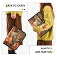 thumbnail image 4 of Accordion File Organizer with Zip Closure 13 Pockets Expanding File Folder Letter A4 Paper Document Organizer for Home Office Beautiful Fall Scene, 4 of 7