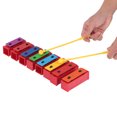 thumbnail image 2 of Xylophone for Kids,8 Tone Toddler Xylophone Glockenspiel for Kids,8 Note Xylophone Professional Percussion Instruments for Children with 2 Drumsticks 1 Yellow Box, 2 of 9