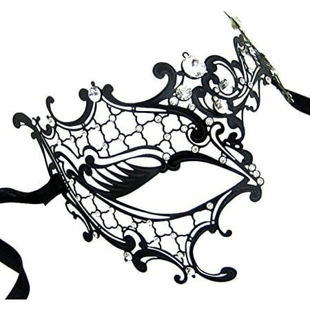 Masquerade Masks , Coxeer Venetian Mask Laser Cut Phantom Of The Opera Cosplay Wedding Party for Women Girls
