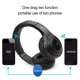 thumbnail image 5 of Xihbxyly Las Mejores Ofertas Auriculares Bluetooth En Led, Estéreo, Simples, Inalámbricos y Cables, En Función Tf, Fm, En Teléfono Móvil, Pc, Orejeras y Peso Ligero En Inutilizables Prolongados, 5 of 7