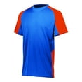 thumbnail image 2 of Augusta 2XL Cutter Jersey Royal/Orange 1517, 2 of 4