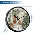 thumbnail image 3 of Voice Activated Clock with Glow Light 12 Inch Large Silent Wall Clock Battery Operated for Home Decor Charming Christmas Doorway, 3 of 8