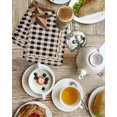 thumbnail image 4 of Texas Star Vintage Kitchen Dish Towels for Drying Dishes Set of 2, Retro Country Brown Stars Checkered Waffle Weave Microfiber Hand Tea Bathroom Towels Quick Dry & Absorbent Towel 15.7x23.6, 4 of 7