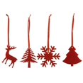 thumbnail image 1 of 2x 12pcs Etiquetas Colgantes de Elk Adornos de árbol de Navidad Zulema Etiquetas de adornos navideños, 1 of 8
