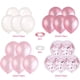 thumbnail image 2 of Laklulu - Juego de globos de látex de 12 pulgadas con confeti metálico, regalo para cumpleaños, bodas, bebés, celebración, aniversario, decoración, 60 unidades, 2 of 5