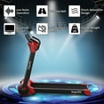 thumbnail image 2 of Superfit 2.25HP Folding Electric Motorized Treadmill w/  Speaker Red, 2 of 10