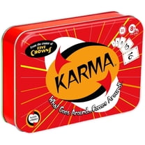 Karma Card Games for Kids – Collectible Tin -  Card Games for Adults, Family Games Night, Card Games for Families, Multi-Player, Travel Games, Playing Cards,  Ages 8 