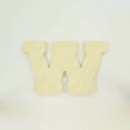 thumbnail image 1 of Package of 1, 14 Inch X 1/2" Thickness Baltic Birch Wood Letter W in The Collegiate Font, Thick for Art & Craft Project, Made in USA, 1 of 4