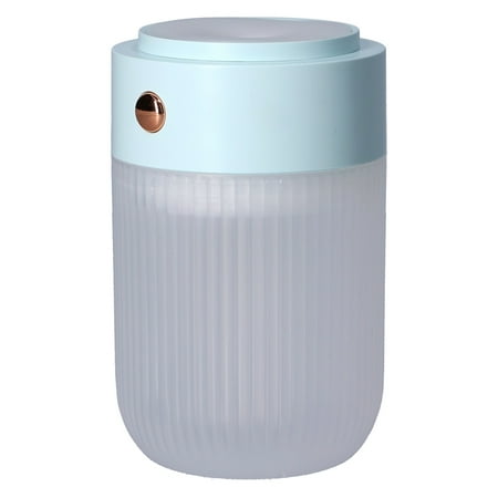 

Living Room Humidifiers Ultra Quiet Cool Mist Humidifier Automatic Shutdown Portable Mini 250mL For Cars For Bedrooms For Offices Blue
