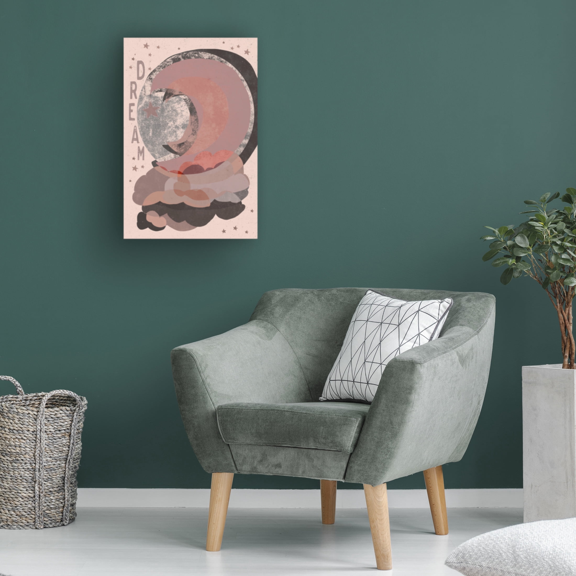 Canvas Wall Art - Treechild 'Dream (Light Version)' Wall Art for Living Room, Bedroom, or Office D?cor by Trademark Fine Art - 12 x 19 Inches