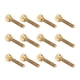 thumbnail image 3 of 50 Uds. Tornillo de pulgar moleteado plano, cabeza redonda, suministros industriales antideslizantes de cobre puro (M5 x 25mm), 3 of 9