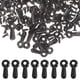 thumbnail image 1 of KAKOWELY 160 piezas de sujetadores de botón giratorio para marcos de fotos con tornillos, clips de soporte para herrajes, 1 of 4