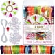 thumbnail image 3 of 28 skiens Hilo de Bordar, Kit de Puntada de Pulsera de la Amistad con Hilo de Bordar, Hilo para Manualidades con 200 Cuentas, 1 Rollo de Hilo Transparente, 1 Rueda para Pulsera, 1 enhebrador, 3 of 4