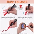 thumbnail image 3 of 2X Paint Pens Paint Markers, 20 Colors Oil-Based Waterproof Paint Marker Pen Set, Never Fade Quick Dry and Permanent, 3 of 4