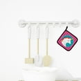 thumbnail image 3 of Caroline's Treasures Unicorn Pink Stripes Pair of Pot Holders, 3 of 3