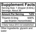 thumbnail image 3 of Vitamin B1 (Thiamin)- Liquid Alcohol FREE- Support natural energy production, 3 of 5