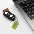 thumbnail image 6 of Goofa Watercolor Kiwi Fruits Summer Printed Rectangular Metal Keychain Bag Charm Floral Charm for Purse Keys Metal Keyring Gift for Women Accessories, 6 of 7