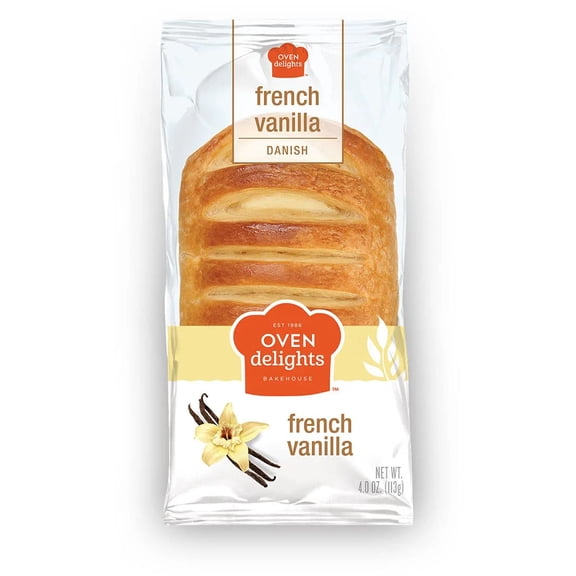 Oven Delights French Vanilla Danish 4oz