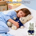 thumbnail image 5 of 2026 New Stuffed Bunny Toys, Easter Bunny Plush Toys, Rabbit Sleeping Dolls, Soothing Toys, Birthday Gifts, Valentine's Day Gifts, Huggable Day Gifts for Birthdays Party Gifts (Bunny, F), 5 of 6