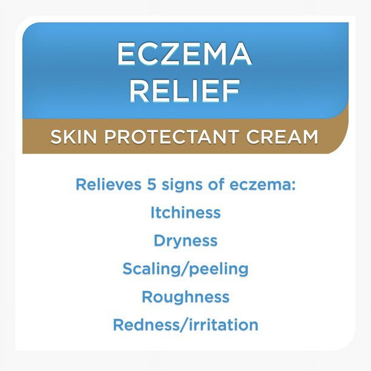 Equate Beauty Eczema Relief Skin Protectant Cream with 2% Colloidal Oatmeal, 8 oz