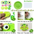 thumbnail image 4 of Art Craft Gift for Kids: Paper Plate Art Kit for Girl Boy Toy DIY Animal Art Supply Projects Toddler Creative Activity Children Preschool Classroom Party Favor Bulk Birthday Christmas Game Crafts, 4 of 7