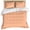Multicolor, variant on Peach Fuzz Duvet Cover Set, Modern Pure Peach Fuzz Soft Duvet Cover Twin Size Bedding Set 4 Pieces, 1 Quiltcover and 2 Pillowcases with Zipper, 1 Bed Sheet for All Seasons