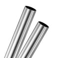 thumbnail image 1 of Tubo de acero inoxidable 304 de 150 mm en paquete de 2, 18 mm de diámetro exterior, 1 mm de grosor de pared, tubería de acero inoxidable sin costura para construcción/mecanizado/manualidades, 1 of 7