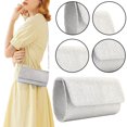 thumbnail image 2 of Ruyang Elegant Womens Evening Clutch Bag Formal Party Envelope Crossbody Bag PU Leather Flap Top Shoulder Purse Casual Slim Satchel, 2 of 9