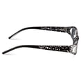 thumbnail image 4 of M Readers Eva Black +1.50 Reading Glasses with Case, 4 of 5
