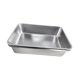 thumbnail image 4 of Caja de arena de gato Sand Basin acero inoxidable gran parte abierta Separable, separable, alta llave de arena de arena de arena de arena -kitten -, 4 of 8