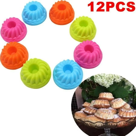 

Ink Craft 12-Cup Silicone Muffin Pan 12 Count