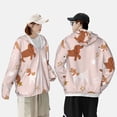 thumbnail image 4 of Cauagu Star Chien Mignon pour Protection Solaire Chandail à Capuchon pour Hommes et Femmes, Maillot Dermoprotecteur à Manches Longues Pêche Course Séchage Rapide Léger-Petit, 4 of 7